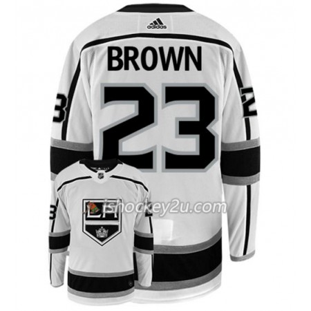Mænd NHL Los Angeles Kings Trøje DUSTIN BROWN 23 Adidas Hvid Authentic